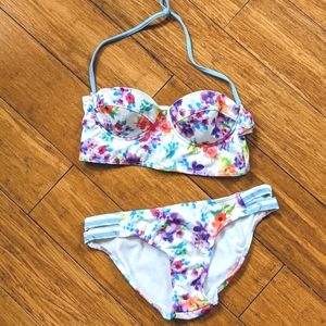 Delia's floral bikini